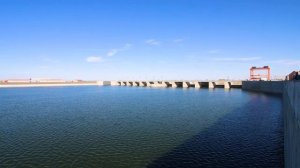 Затопление платины Багаевский гидроузел