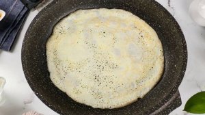 Салат с яичными блинчиками