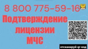 Подтверждение лицензии МЧС в 2025 году