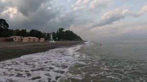 Пляж на рассвете