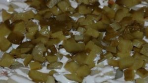 Салат Оливье со сметаной