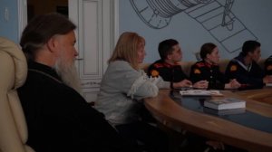Кадет Екатерина Зайцева об иконе Архангела Михаила с крестом святого Георгия Победоносца