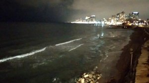 Вечернее море около Старого города Яффа!