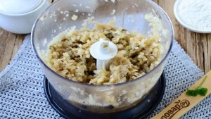Оладьи из баклажанов и картофеля