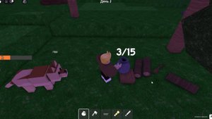 Играем за инопланетянина в 99 ночей в лесу с (капибарами)