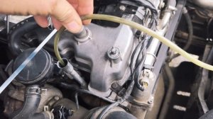 Неудачная откачка масла через щуп