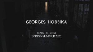 Показ женской коллекции Georges Hobeika весна-лето 2026