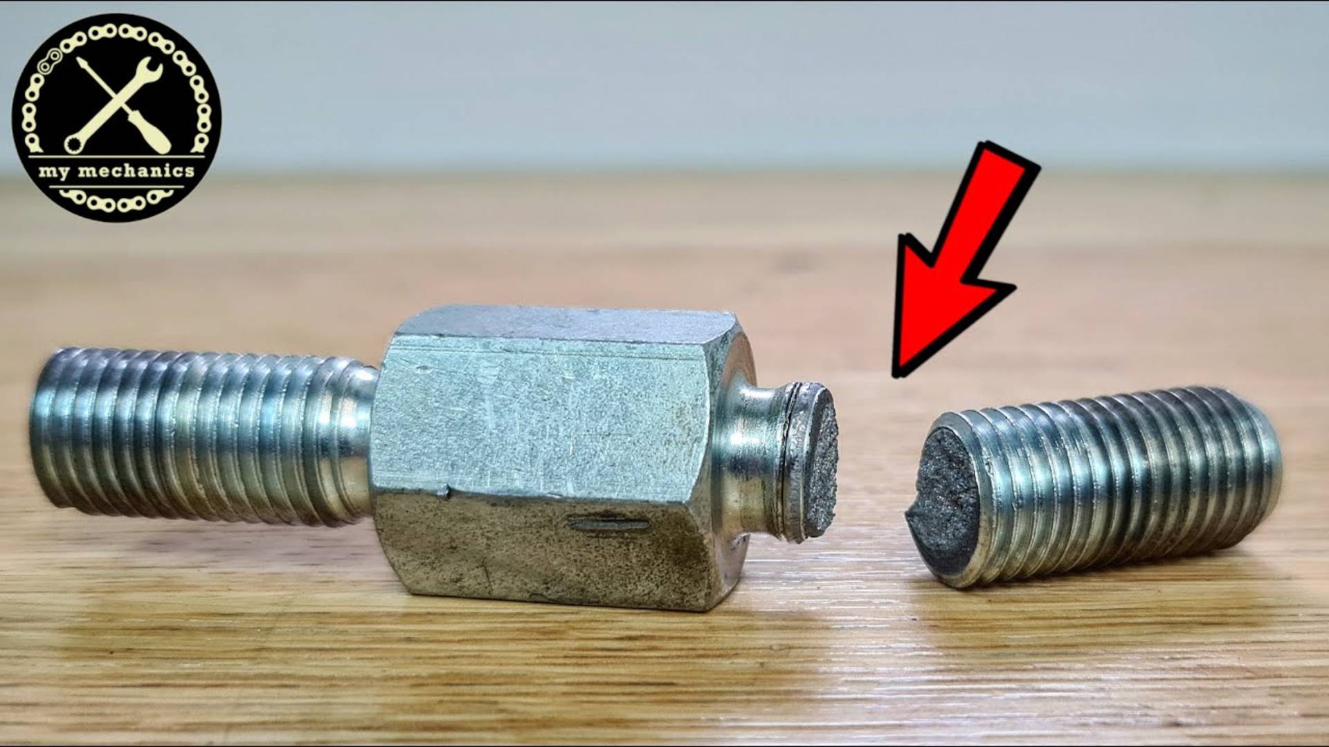 This Bolt is Broken... I Make a New One! Machining Left-Hand Thread (2160p_25fps_AV1-128kbit_AAC)