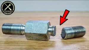 This Bolt is Broken... I Make a New One! Machining Left-Hand Thread (2160p_25fps_AV1-128kbit_AAC)