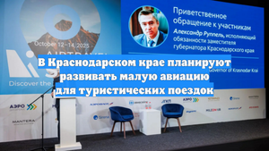В Краснодарском крае планируют развивать малую авиацию для туристических поездок