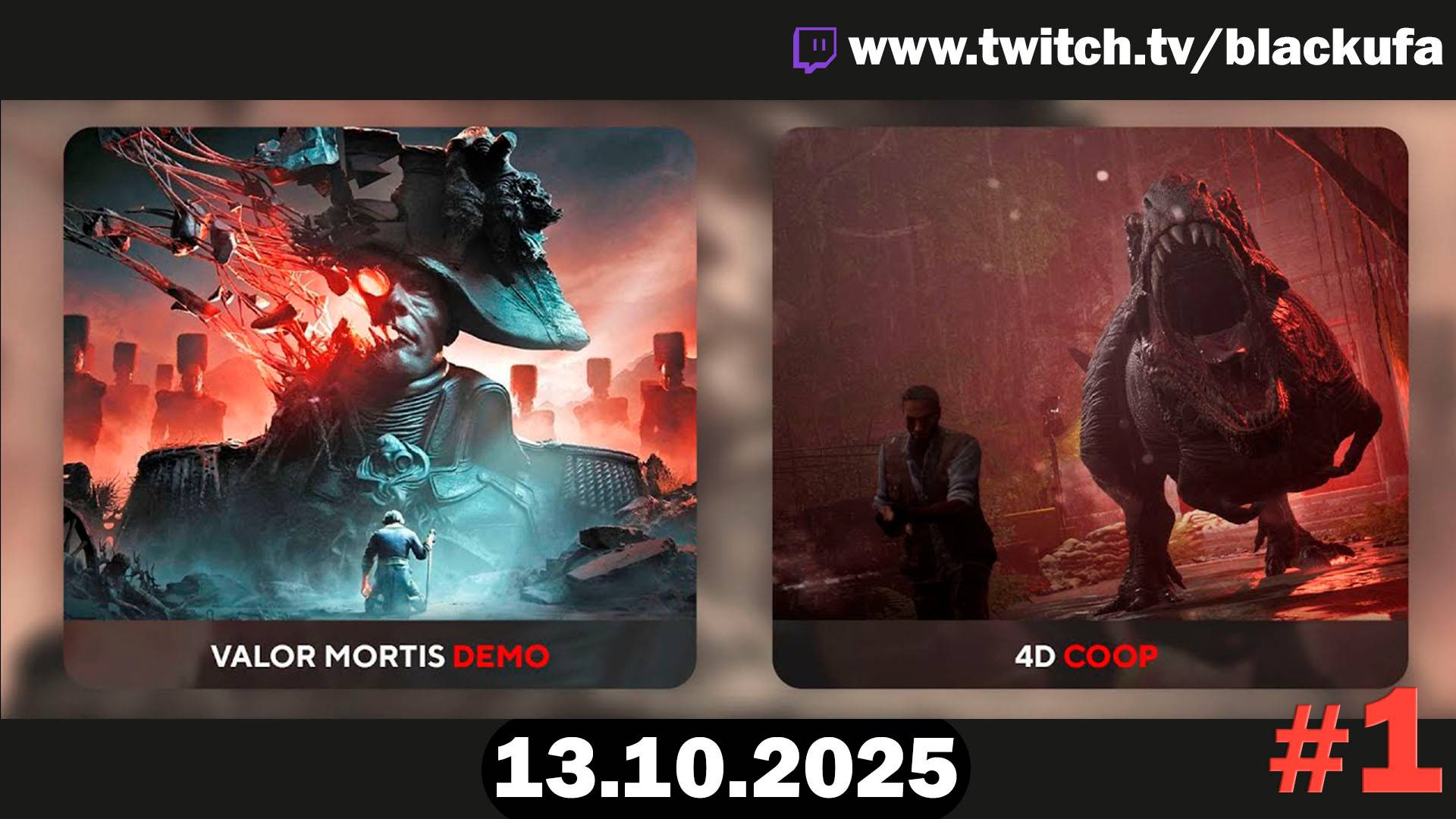 Valor Mortis (демо) | 4D COOP - Deathground / The Outlast Trials / Peak #1 [13.10.25]