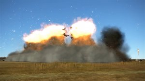 Столкновения, падения, взрывы и т. д. Ч-19. Сим. "IL-2 Sturmovik Great Battles", "Flying Circus".