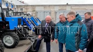 Готовность снегоуборочной техники к предстоящей зиме проверяли сегодня в Автозаводском районе