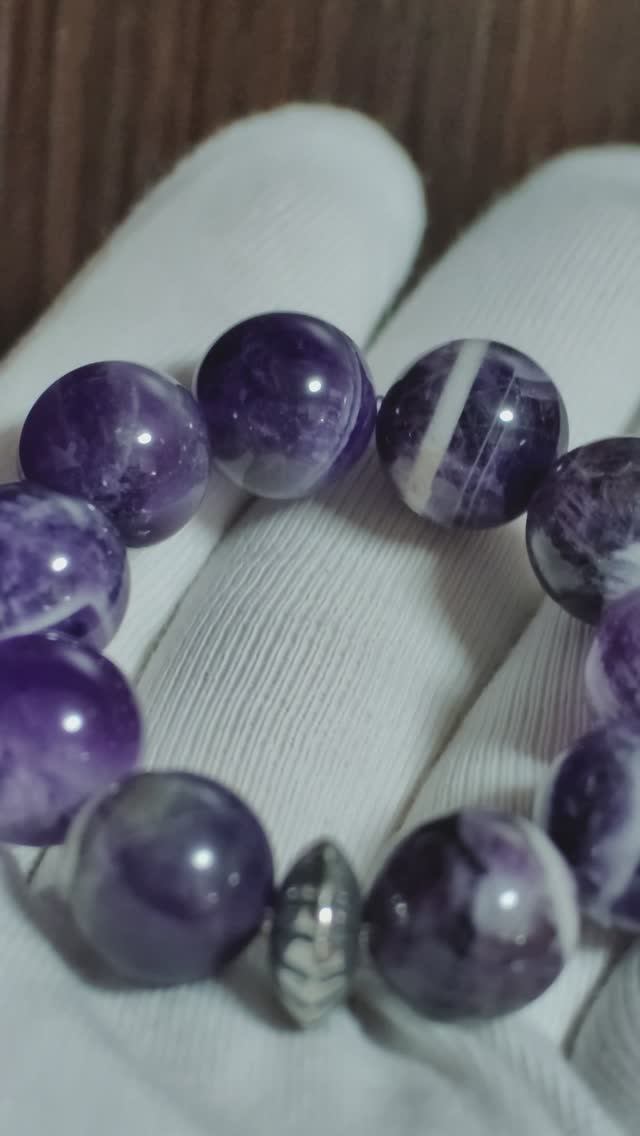 Перстные четки из аметиста 02/10