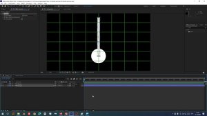 Анимационное задание гибкий маятник ч1