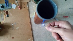 БТГ Блокинг-генератор накачивает КАТУШКУ Тесла через холодный конец