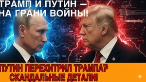 ЭТОТ РАЗГОВОР ИЗМЕНИТ МИР — ПУТИН И ТРАМП ЛИЦОМ К ЛИЦУ!