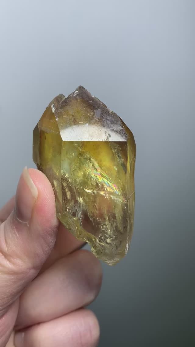 Цитрин кристалл / Курайлы, Казахстан