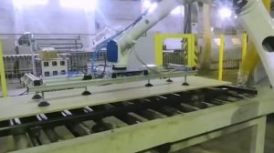 Автоматизация перемещения листов ДСП на конвейерной линии