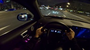 2024 LiXiang L6 Pro / Лисян Л6 Про гибрид 1.5 турбо автомат 408 л.с. | Ночной POV тест-драйв