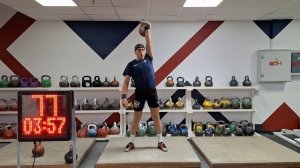 Рывок 32кг - 162 подъема. Бондарев Дмитрий. Золотой Тигр.