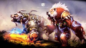 DOTA 2 (Lone Druid gameplay)