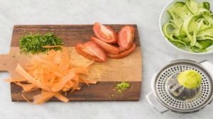 Салат из говядины с рисом