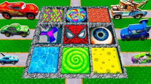 Машинки летают и прыгают! Развивающие мультики Машины помощники. Мультфильмы про машинки