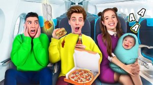 ТИПЫ ЛЮДЕЙ в САМОЛЕТЕ ! А4