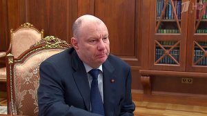 У президента с докладом глава горно-металлургической компании "Норильский никель"