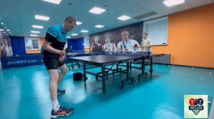 🏓Работа в медленном темпе в настольном теннисе🏓
