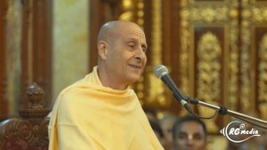 Лекция на цветочном фестивале в храме Чоупатти (06.01.2024)