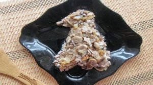 Салат с языком и грибами Весёлая крыса