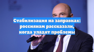 Стабилизация на заправках: россиянам рассказали, когда уладят проблемы