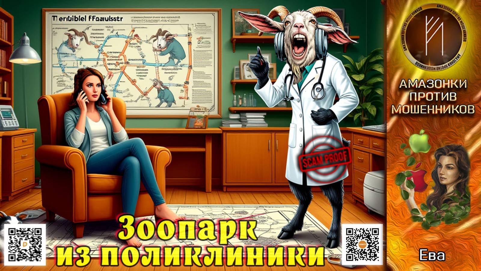 ЕВА. Превращаем угрозы в абсурд. Телефонное мошенничество