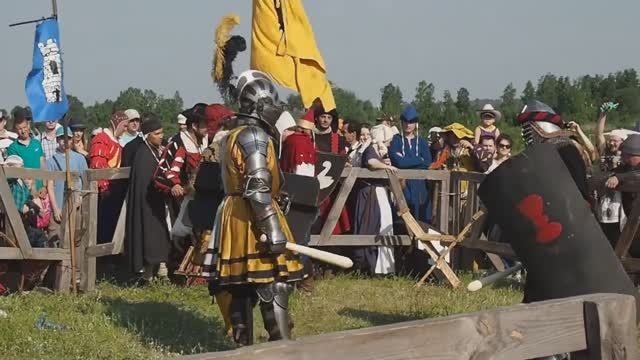 Поединок рыцарей (Исторический фестиваль "Сибирский огонь" - 2016).