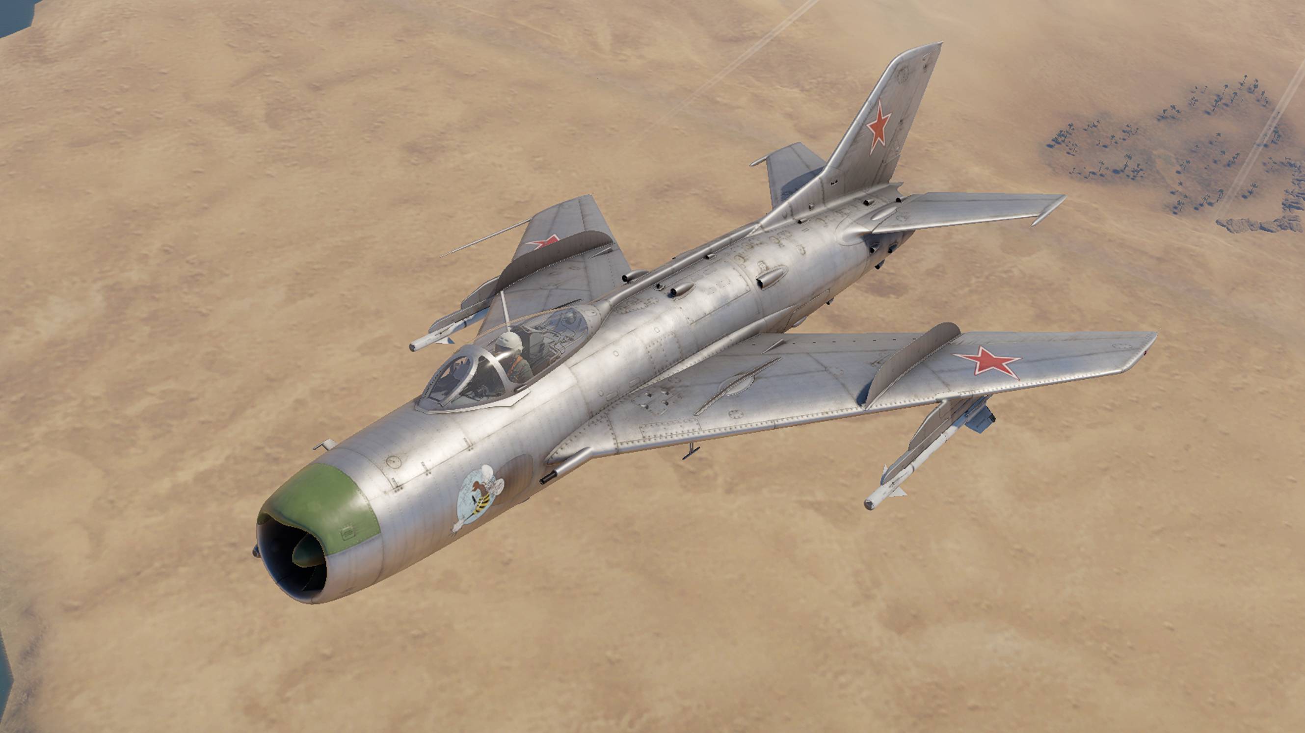 War Thunder полет в VR на самолете МиГ-19ПТ смотреть онлайн