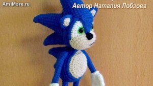 Амигуруми: схема Ёж Соник | Игрушки вязаные крючком