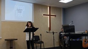 Пение на армянском языке *Бог Пастырь мой*
Сестра Ануш из г. Владимира