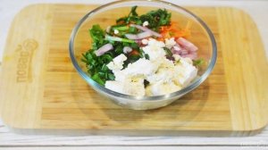 Оладьи из батата с творогом и зеленью