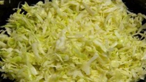 Салат с ветчиной и капустой