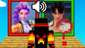 УГАДАЙ ПЕРСОНАЖА ИЗ МУЛЬТИКА  K-pop ОХОТНИЦЫ НА ДЕМОНОВ В РОБЛОКС!