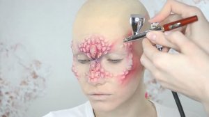 Как делается грим (минивидео)/fx makeup tutorial