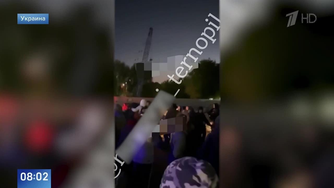 Массовая драка началась после попытки мобилизовать тренера Задорожного в Тернополе