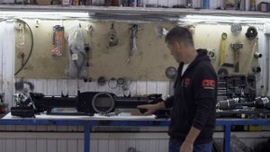 Модернизированный портальный задний мост на Ниву с дисковыми тормозами под ручник "Autogur73"