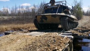 Техника на страже природы в Норском заповеднике