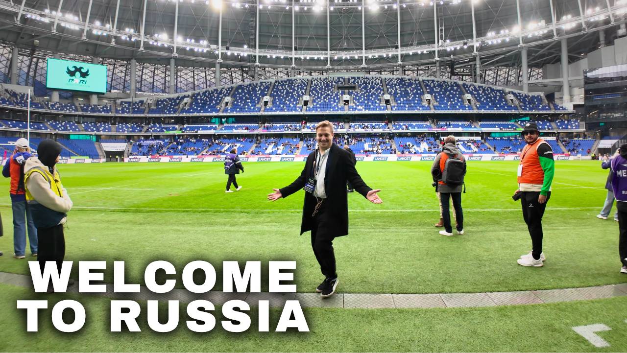 Australian's First-Time Attending Russian Sport