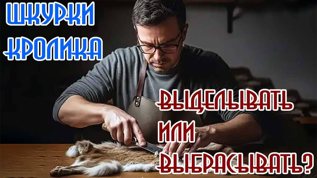 Что делать со шкурами кроликов?
