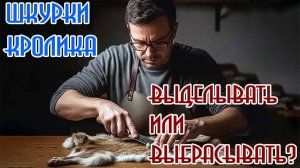 Что делать со шкурами кроликов?