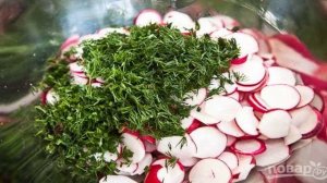 Салат с яйцом